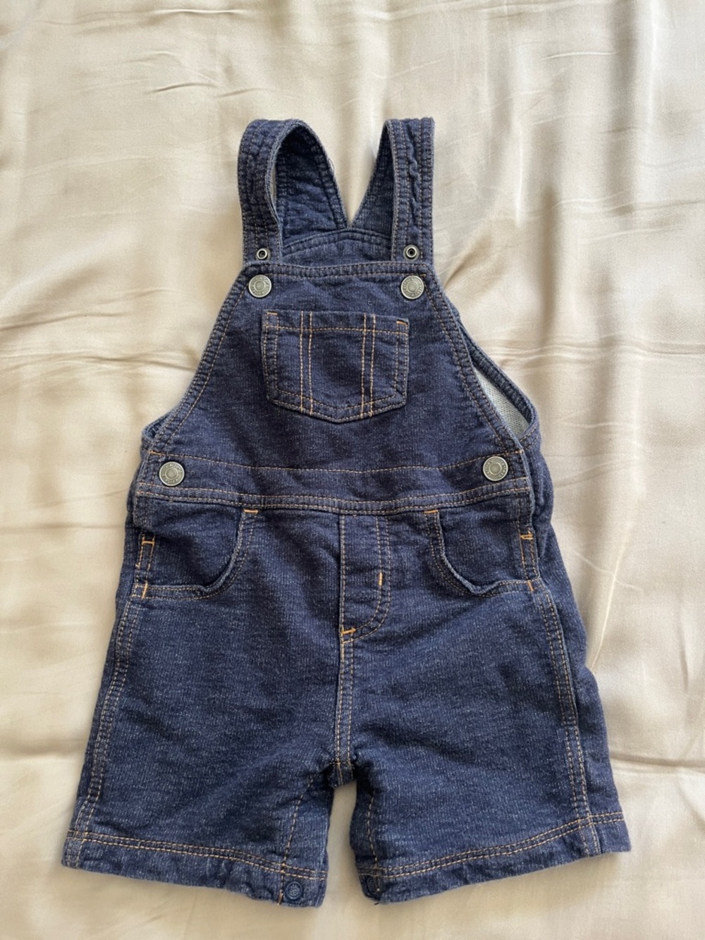 Toddler 24mnth Denim Short Overalls -